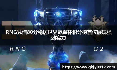 RNG凭借80分稳居世界冠军杯积分榜首位展现强劲实力