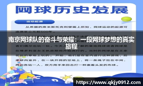 南京网球队的奋斗与荣耀：一段网球梦想的真实旅程