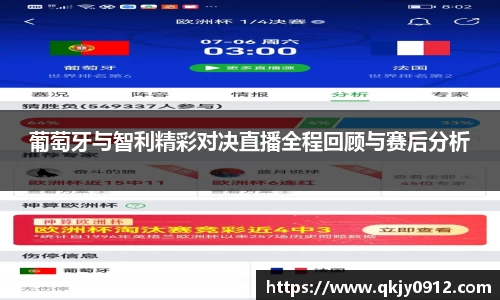 葡萄牙与智利精彩对决直播全程回顾与赛后分析